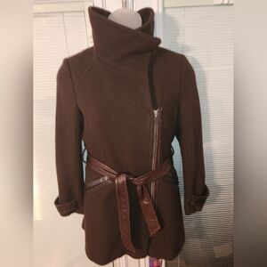 Cole Haan Wool Blend Coat Size 10